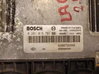 281015781 8200726880 284B10044R 0281014354 Блок управления двигателем Renault Laguna 3 Арт e9743109, вид 1