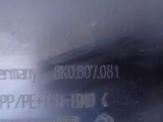8K0807081 Передняя панель крепления облицовки (телевизор) Audi A4 B8 Арт e9753099, вид 5