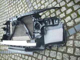  Передняя панель крепления облицовки (телевизор) Audi Q7 4L Арт e9753120, вид 4