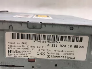 2118701085001 A2118701085001 Блок навигации Mercedes E W211 Арт e9757485, вид 3