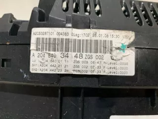 2045403448 A2045403448 Щиток приборов (приборная панель) Mercedes C W204 Арт e9761120, вид 3