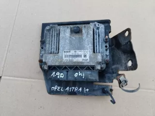 0281011668 55189925 Блок управления двигателем Opel Astra H Арт e9770906, вид 1