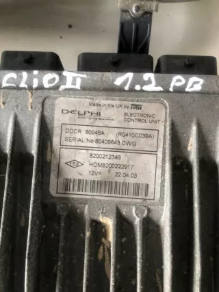 8200212348 Блок управления двигателем Renault Clio 2 Арт e9771031, вид 2