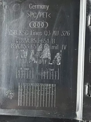 83A853651B Решетка радиатора Audi Q3 1 Арт e9773882, вид 5