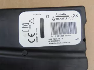 985H16834R Подушка безопасности Renault Captur Арт e9777102, вид 2