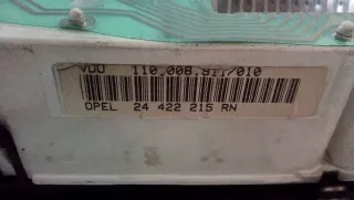 24422215 Щиток приборов (приборная панель) Opel Vectra B Арт e9785300, вид 3