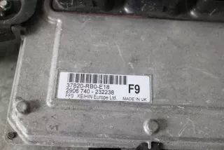 37820-RB0-E18 Блок управления двигателем Honda Jazz 3 Арт e9786170, вид 2