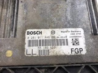 0281011448 Блок управления двигателем Opel Vectra C  Арт e9786478, вид 5