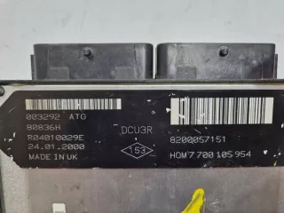 8200057151 7700105954 R04010029E Блок управления двигателем Renault Megane 1 Арт e9799572, вид 4