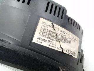 8E0920930R 123456789 Щиток приборов (приборная панель) Audi A4 B6 Арт e9808997, вид 10