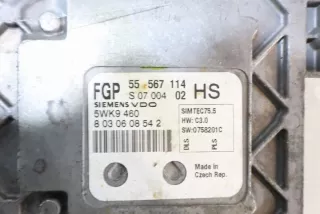 55567114 Блок управления двигателем Opel Astra H Арт e9810708, вид 4