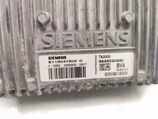 9646540980 S118047505 Блок управления АКПП Citroen C5 1 Арт e9819247, вид 7