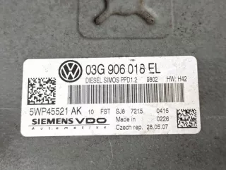 03G906018EL 5WP45521AK SKU98477 Блок управления двигателем Skoda Octavia A5 Арт e9820440, вид 12