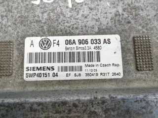 06A906033AS 5WP40151 Блок управления двигателем Volkswagen Bora Арт e9820560, вид 4
