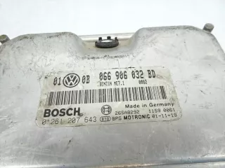 066906032BD 0261207643 Блок управления двигателем Volkswagen Passat B5 Арт e9820727, вид 4
