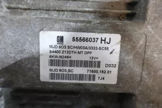 55566037 Блок управления двигателем Opel Corsa D Арт e9823240, вид 4