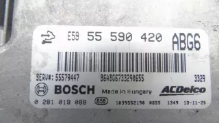 55590420 Блок управления двигателем Opel Zafira C Арт e9823312, вид 3