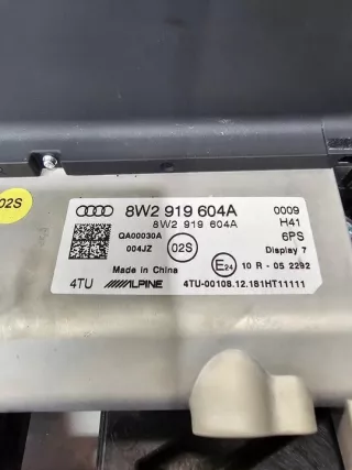 8W2919604A Блок навигации Audi A4 B9 Арт e9831830, вид 7