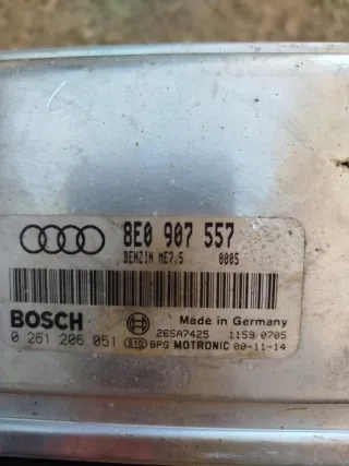 8E0907557 0261206051 Блок управления двигателем Audi A4 B6 Арт e9840065, вид 3