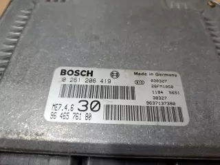 0261206419 9637137380 Блок управления двигателем Citroen C5 1 Арт e9840250, вид 3