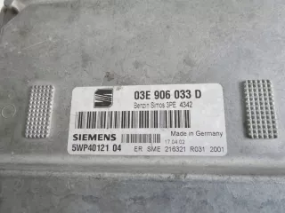 03E906033D 5WP4019205 Блок управления двигателем Seat Ibiza 5 Арт e9876872, вид 3