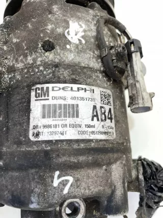 13297441 401351739 Компрессор кондиционера Opel Astra H Арт e9900748, вид 6