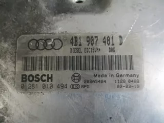 4B1907401D 0281010494 KBI17761 Блок управления двигателем Audi A4 B6 Арт e9901198, вид 2