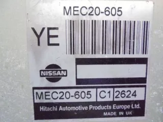 MEC20-605 MEC20605 Блок управления двигателем Nissan Almera N16 Арт e9912809, вид 4