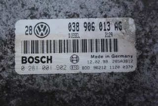 038906013AG 0281001902 Блок управления двигателем Volkswagen Golf 4 Арт e9927387, вид 2