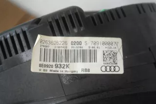 8E0920932K Щиток приборов (приборная панель) Audi A4 B7 Арт e9975312, вид 4