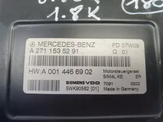 A2711535291 A0014466902 5WK90582 Блок управления двигателем Mercedes C W203 Арт e9997818, вид 2