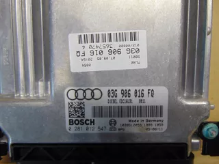 03G906016FQ 0281012547 Блок управления двигателем Audi A4 B7 Арт e10038904, вид 2