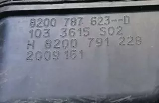 8200787623D 8200791228 2009161 Корпус воздушного фильтра Renault Laguna 3 Арт e10053602, вид 2
