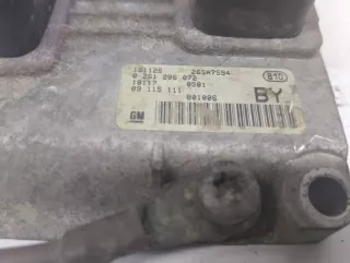 0261206072 09115111 26SA7134 09166813FK Блок управления двигателем Opel Corsa C Арт e10056456, вид 2
