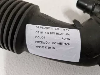 9801021780 Гофра инжектора Peugeot 308 2 Арт e10061853, вид 2