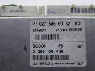 0275456032 0265109449 Блок управления двигателем Mercedes A W168 Арт e10110135, вид 4