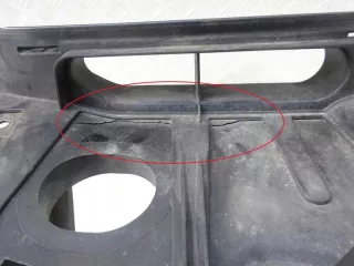 A1666209300 Передняя панель крепления облицовки (телевизор) Mercedes GL X166 Арт e10113516, вид 2