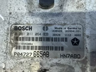 0281011064 P04727665AB Блок управления двигателем Chrysler Voyager 4 Арт e10121226, вид 2