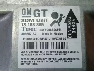 13188855 13188855GT 327963935 Блок AirBag Opel Astra H Арт e10171857, вид 3