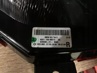 A2208200864 Фонарь задний правый BMW i3 Арт e10207665, вид 4