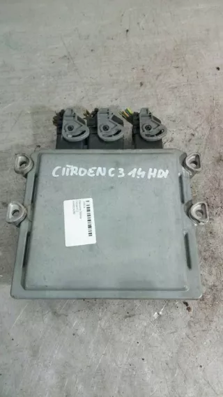 9648624280 Блок управления двигателем Citroen C3 1 Арт e10230091, вид 2
