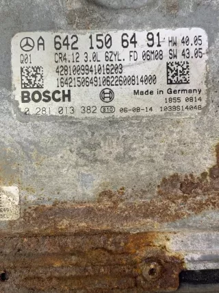 a6421506491 0281013382 Блок управления двигателем Mercedes ML W164 Арт e10231451, вид 5