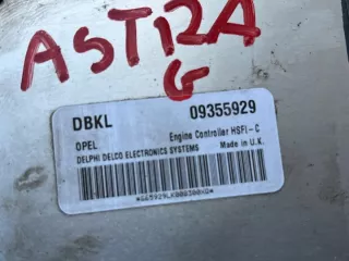 1998-2004 09355929 Блок управления двигателем Opel Astra G Арт e10231935, вид 2