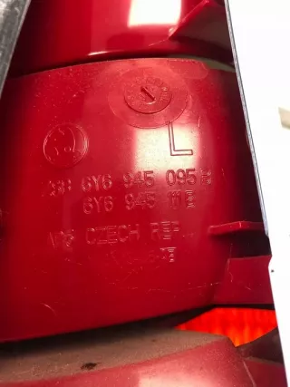 6Y6945111B Фонарь задний левый Skoda Fabia 1 Арт e10236101, вид 3