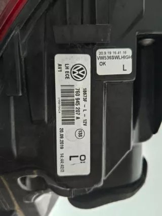 760945207 Фонарь задний левый Volkswagen Touareg 3 Арт e10240747, вид 5