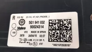 5G1941032 Фара правая Volkswagen Golf 7 Арт e10312756, вид 4