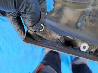13368934 Бампер задний Opel Astra J Арт e10346339, вид 11