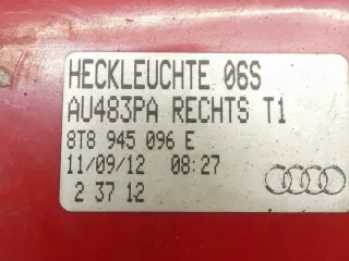 8T8945096E 8T8945096 Фонарь задний правый Audi A5 (S5,RS5) 1 Арт e10378132, вид 5