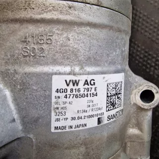 4G0816797E Компрессор кондиционера Audi A6 C7 (S6,RS6) Арт e10435640, вид 3