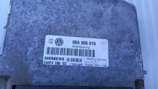06A906019 Блок управления двигателем Volkswagen Golf 4 Арт e10468100, вид 2